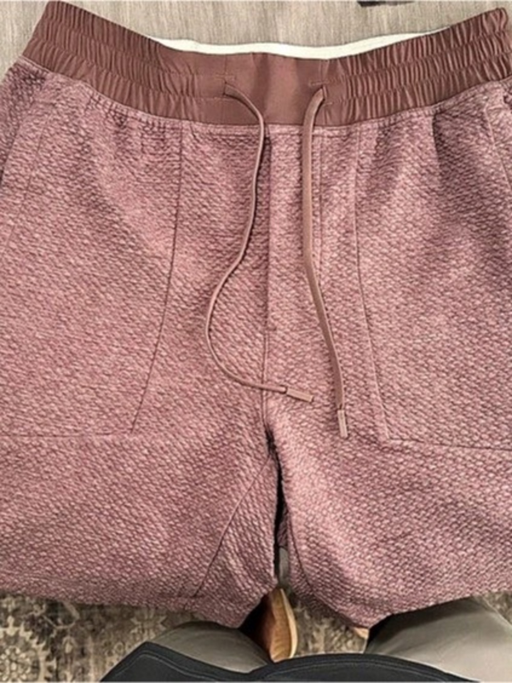 Lululemon Ease The Day Short 7" (Heathered Rose)